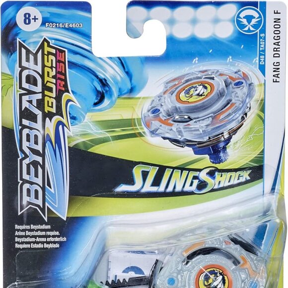 Beyblade Burst Rise Slingshock Fang Dragoon F Starter Pack New Sealed - Picture 8 of 15